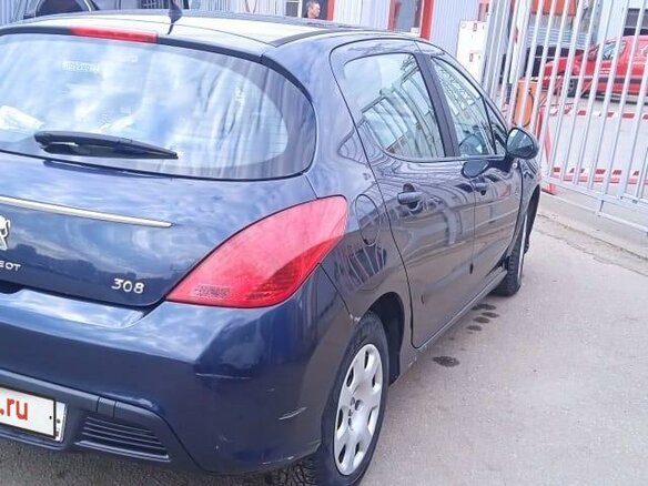 2011 Peugeot 308 I, синий, 700000 рублей - вид 4