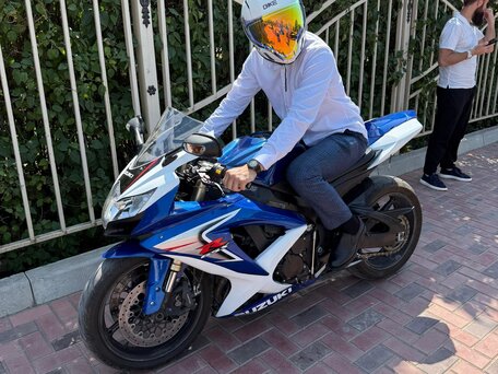 2010 Suzuki GSX-R 750, синий, 420000 рублей, вид 3