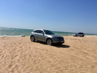 2006 Infiniti FX45 I (S50) Рестайлинг, серый, 1000000 рублей, вид 3