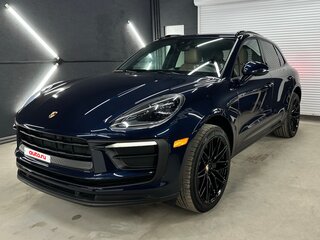 2021 Porsche Macan I Рестайлинг 2, синий, 4280000 рублей, вид 4