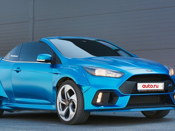 2007 Ford Focus II, голубой - вид 2