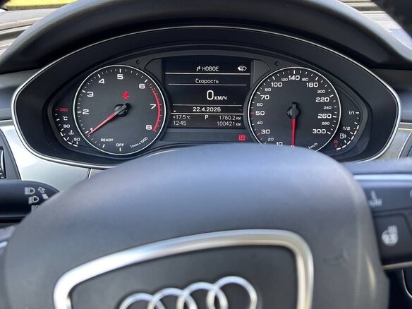 2015 Audi A6 IV (C7) Рестайлинг, серый, 1850000 рублей - вид 9