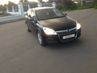 2008 Opel Astra H Рестайлинг, чёрный, 366666 рублей, вид 3