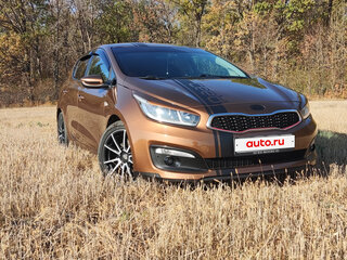 2016 Kia Ceed II Рестайлинг, коричневый, 1350000 рублей, вид 4