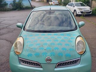 2008 Nissan March III (K12), зелёный, 500000 рублей, вид 2