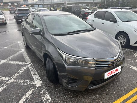 2013 Toyota Corolla XI (E160, E170, E180), серый, 850000 рублей, вид 2