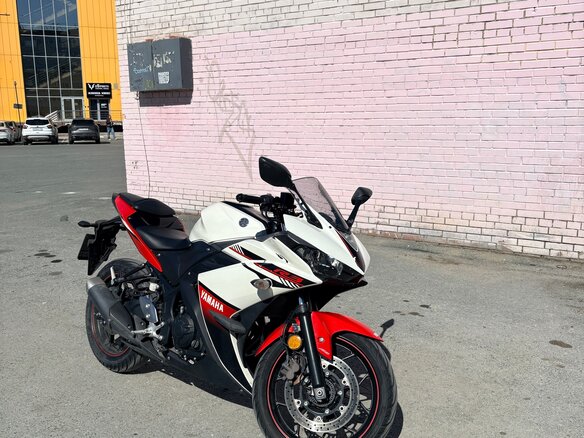 2016 Yamaha YZF-R3, белый, 430000 рублей - вид 10