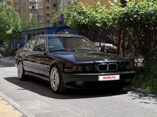 1995 BMW 5 серии 525i III (E34), чёрный, 1395000 рублей, вид 5