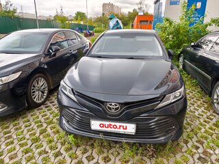 2020 Toyota Camry VIII (XV70), чёрный, 2420000 рублей, вид 2