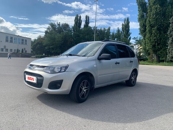 2017 Lada (ВАЗ) Kalina II, серебристый, 580000 рублей