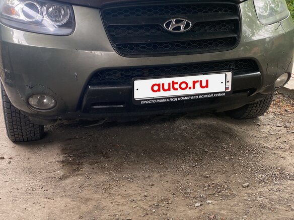 2006 Hyundai Santa Fe II, серый, 850000 рублей - вид 1