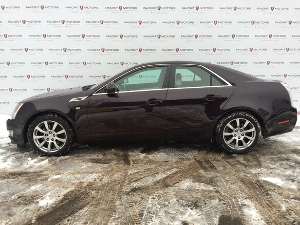 2008 Cadillac CTS II, фиолетовый - вид 4