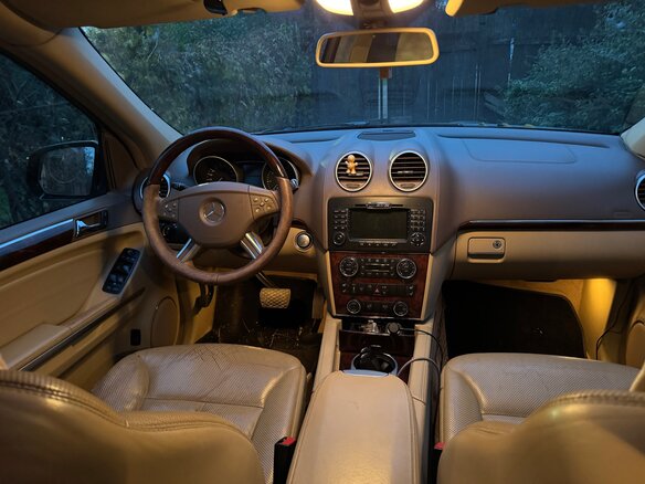2008 Mercedes-Benz GL-Класс 500 I (X164), чёрный, 1400000 рублей - вид 8