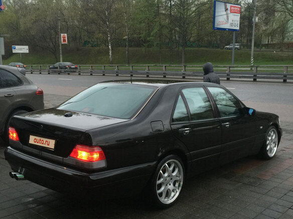 1997 Mercedes-Benz S-Класс 600 III (W140) Рестайлинг, чёрный - вид 2