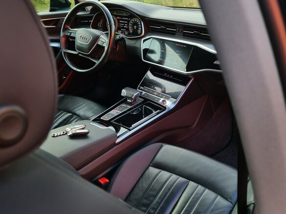 2021 Audi A6 40 TFSI V (C8), чёрный, 3200000 рублей - вид 18