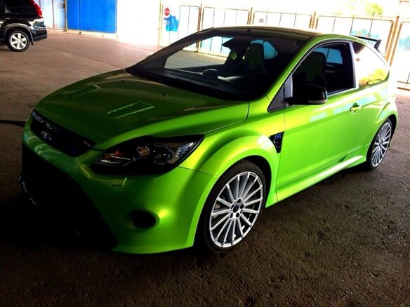 2009 Ford Focus RS II, зелёный - вид 7