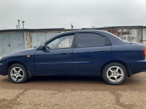 2007 Chevrolet Lanos I, синий, 250000 рублей - вид 3