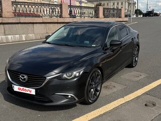2015 Mazda 6 III (GJ) Рестайлинг, чёрный, 1855000 рублей, вид 1