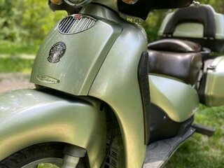 2000 Aprilia Scarabeo 125, зелёный, 129000 рублей, вид 1
