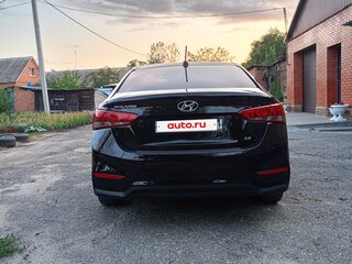 2019 Hyundai Solaris II, чёрный, 1600000 рублей, вид 4