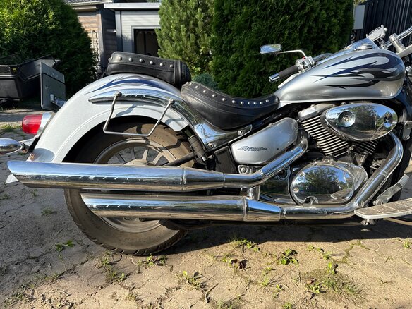 2008 Suzuki Intruder VL 400 Classic, серебристый, 450000 рублей - вид 5
