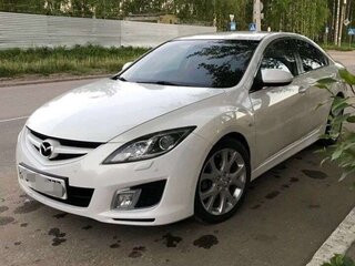 2007 Mazda 6 II (GH), белый, 1080000 рублей, вид 1
