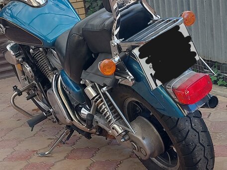 1995 Kawasaki VN1500 Vulcan, зелёный, 430000 рублей, вид 4