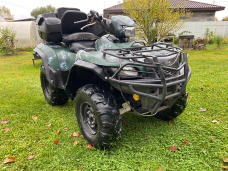 2010 Suzuki KingQuad 750, зелёный, 410000 рублей, вид 1