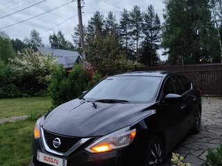 2016 Nissan Sentra VII (B17) Рестайлинг, чёрный, 1450000 рублей, вид 1