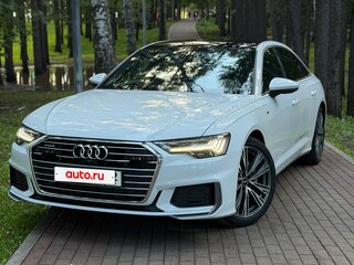 2020 Audi A6 50 TDI V (C8), белый, 5950000 рублей, вид 1