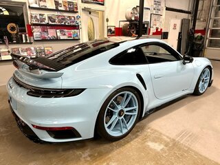 2022 Porsche 911 Turbo S VIII (992), голубой, 35086134 рублей, вид 4