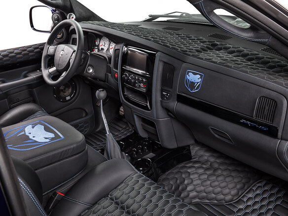 2004 Dodge RAM SRT-10 III (DR/DH), чёрный - вид 5
