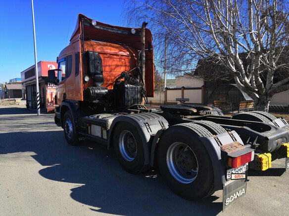 2012 Scania P-series, оранжевый - вид 3