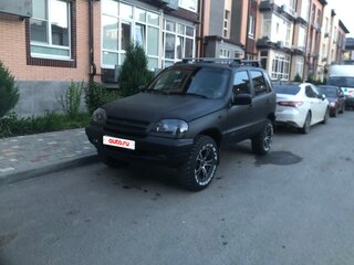 2007 Chevrolet Niva I, чёрный, 800000 рублей, вид 1