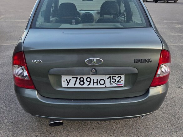 2010 Lada (ВАЗ) Kalina I, серый, 175000 рублей - вид 2