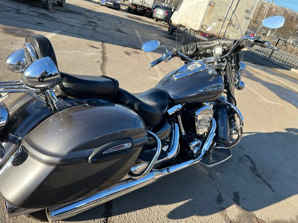 2008 Yamaha XV 1700 Road Star, серый, 850000 рублей - вид 10