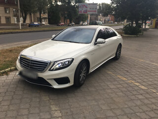 2014 Mercedes-Benz S-Класс AMG 63 AMG Long III (W222, C217), белый, 5100000 рублей, вид 5