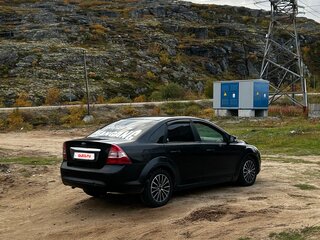 2008 Ford Focus II Рестайлинг, чёрный, 430000 рублей, вид 3