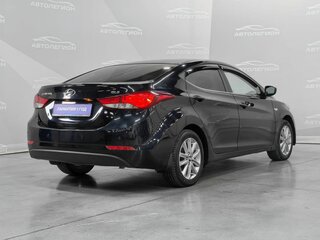 2014 Hyundai Elantra V (MD) Рестайлинг, чёрный, 1060000 рублей, вид 5