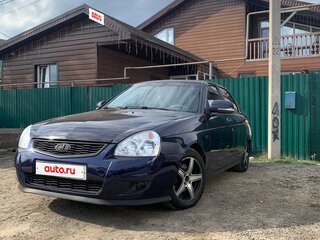 2011 Lada (ВАЗ) Priora I, синий, 400000 рублей, вид 2