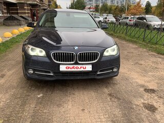 2013 BMW 5 серии 520d VI (F10/F11/F07) Рестайлинг, синий, 1680000 рублей, вид 3