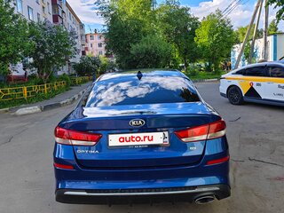 2018 Kia Optima IV Рестайлинг, синий, 1249000 рублей, вид 4