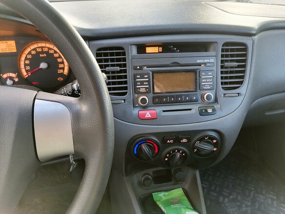 2009 Kia Rio II, чёрный - вид 6
