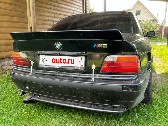 1992 BMW 3 серии 318i III (E36), чёрный, 430000 рублей - вид 8