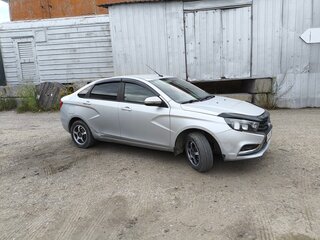 2019 Lada (ВАЗ) Vesta I, серебристый, 690000 рублей, вид 4