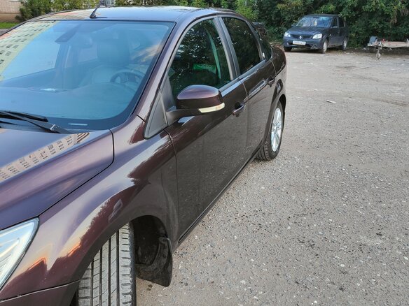 2008 Ford Focus II Рестайлинг, фиолетовый - вид 6
