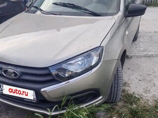 2019 Lada (ВАЗ) Granta I Рестайлинг, серебристый, 525000 рублей, вид 3