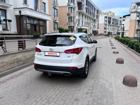 2015 Hyundai Santa Fe III, белый, 2000000 рублей - вид 13