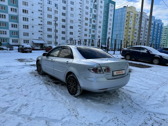 2003 Mazda 6 I (GG), серебристый, 220000 рублей - вид 8