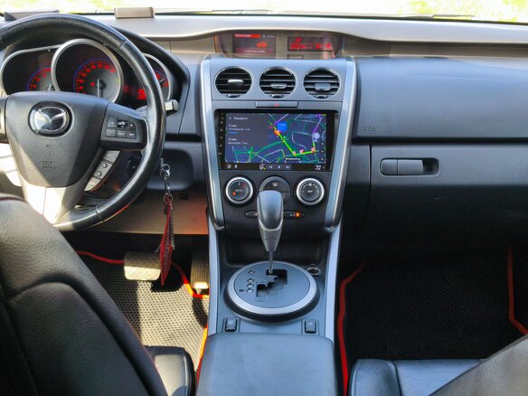 2011 Mazda CX-7 I Рестайлинг, чёрный, 1195000 рублей - вид 9